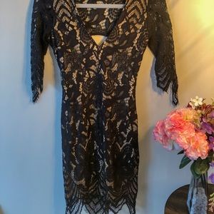 Lace outting dress